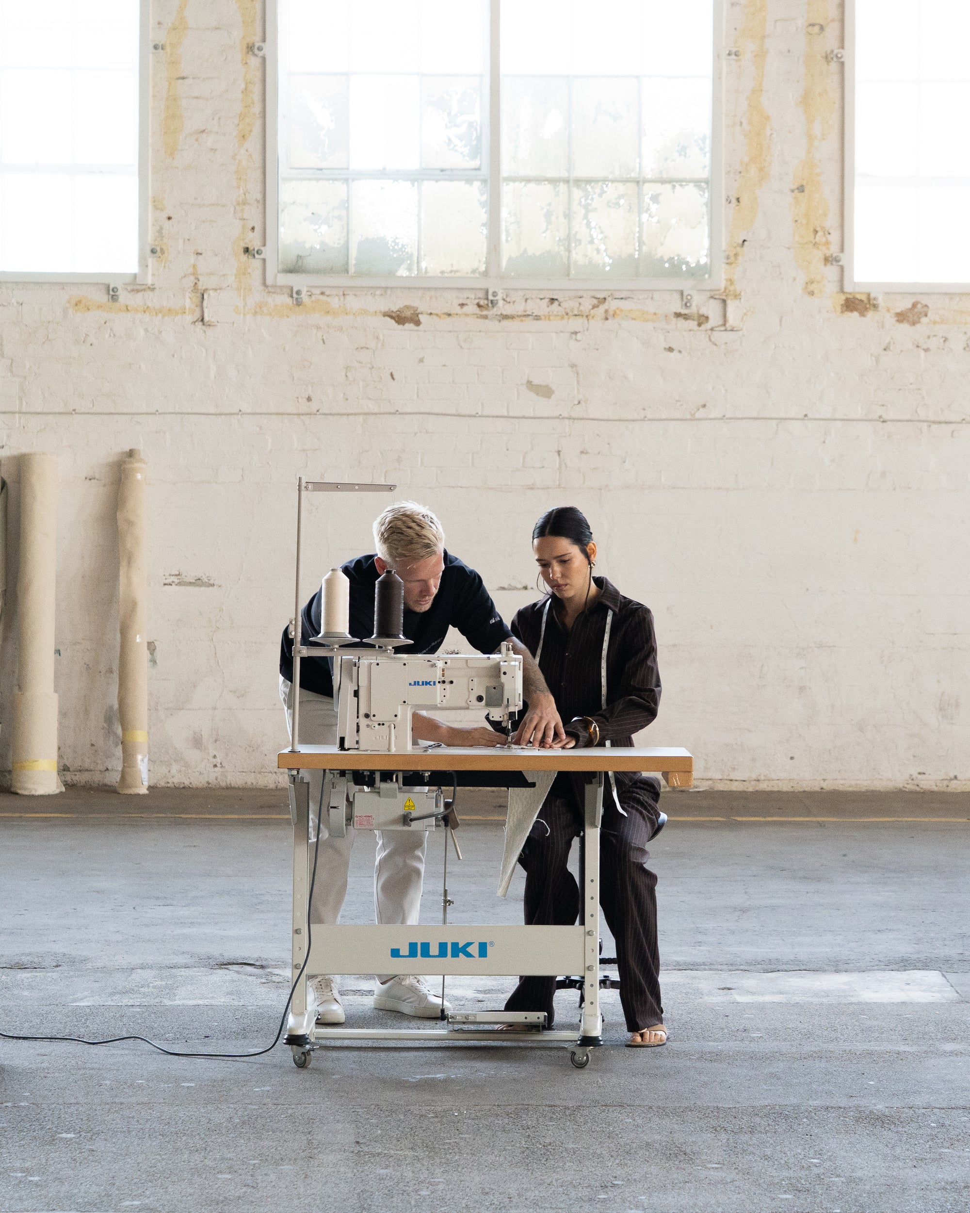 Behind the scenes at Harper Charles showcasing bespoke upholstery craftsmanship and furniture development
